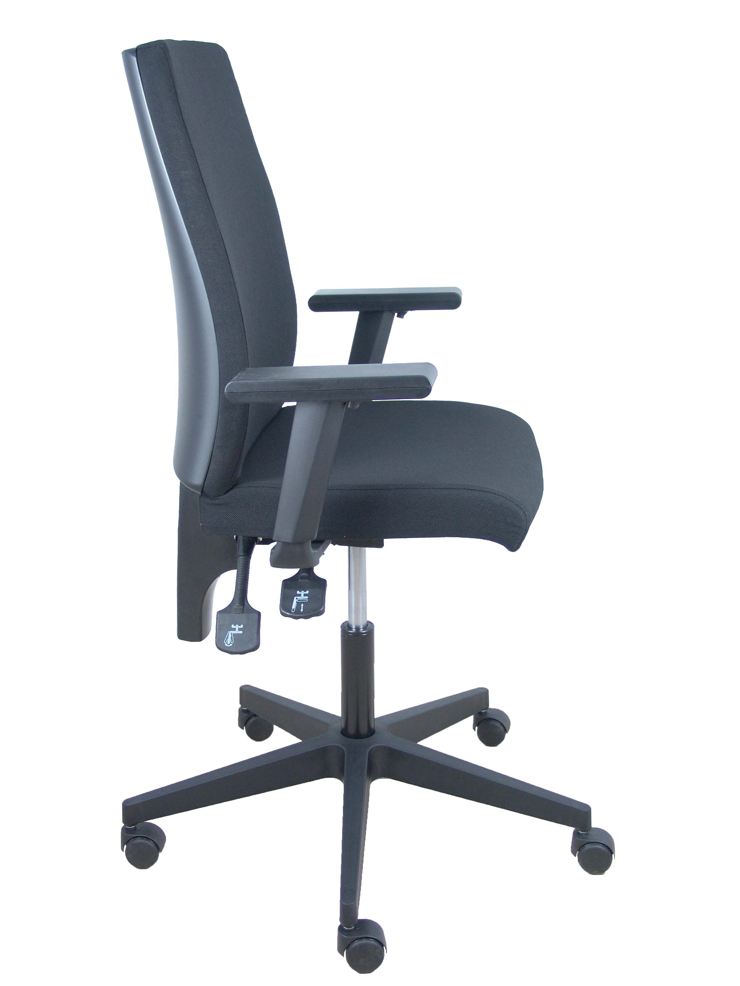 Silla Lezuza Aran Negro Con Brazos Regulables
