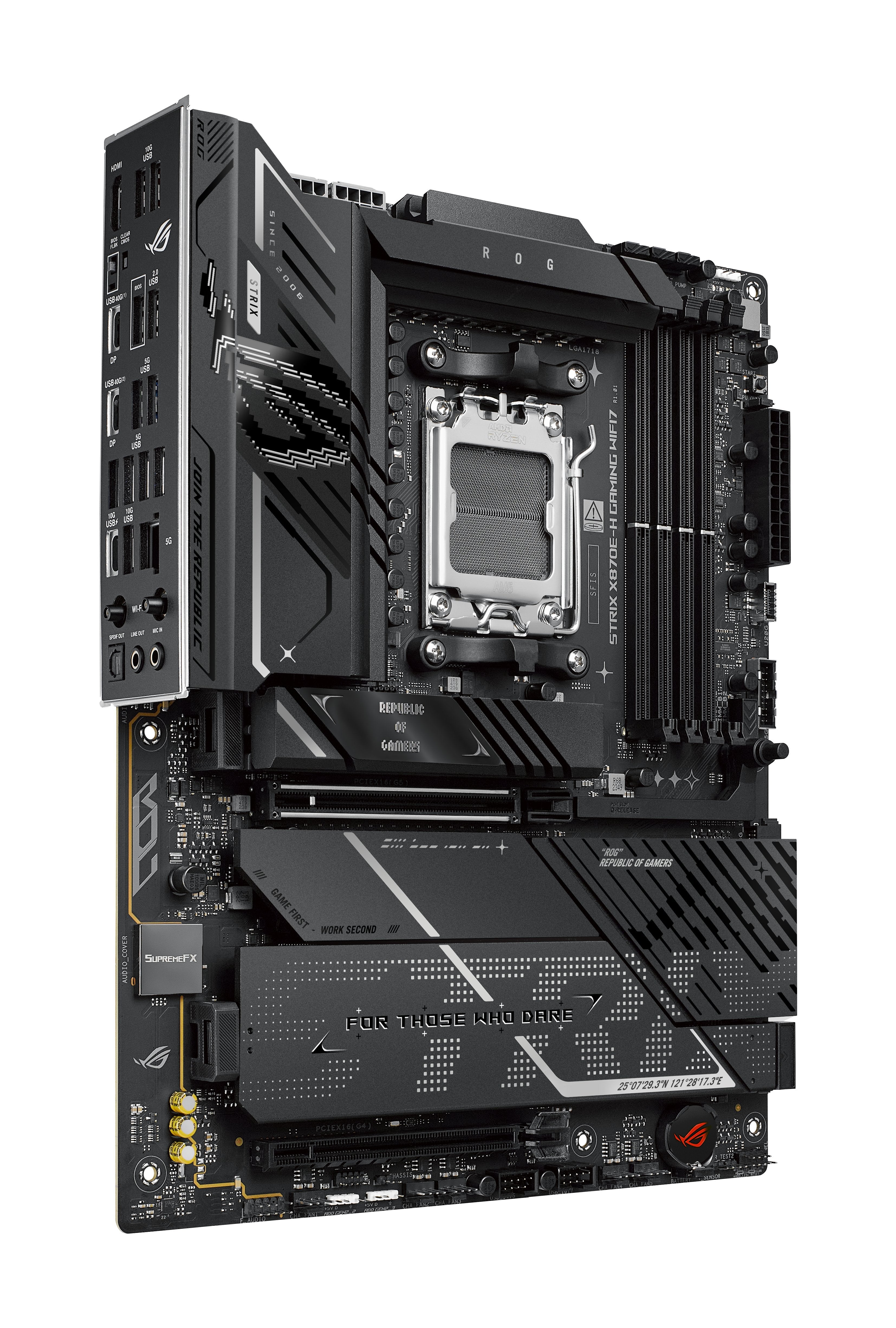EAN 4711636167208 - ASUS ROG STRIX X870E-H GAMING WIFI7 AMD X870E Zócalo AM5 ATX imagen 2