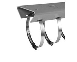 Soporte Para Mástiles/Farolas Para Cámaras Bullet Aleación Aluminio Hikvision