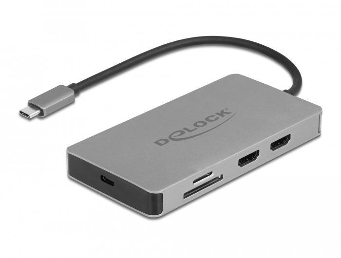 Delock Usb Tipo-C Dockingstation 4k - Dual Hdmi Mst / Usb 3.2