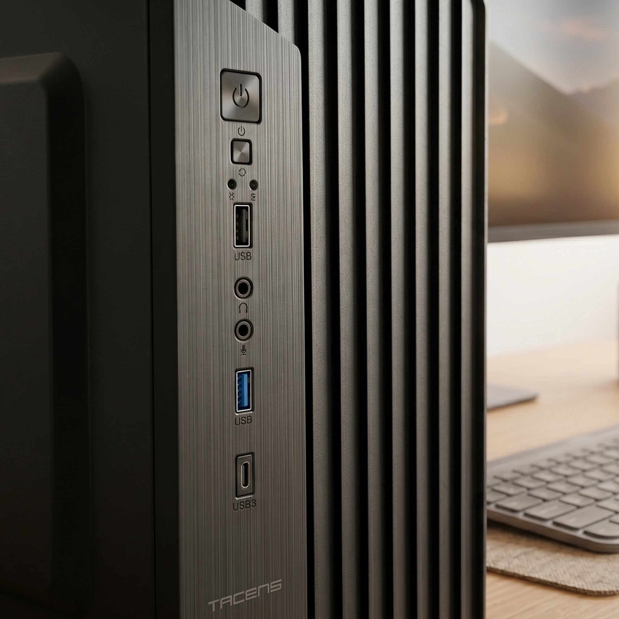 Caja Microatx Tacens Anima Ac8500 Con Fuente 500w Frontal Cleanline Disipador Max 140mm Gpu Max 250m