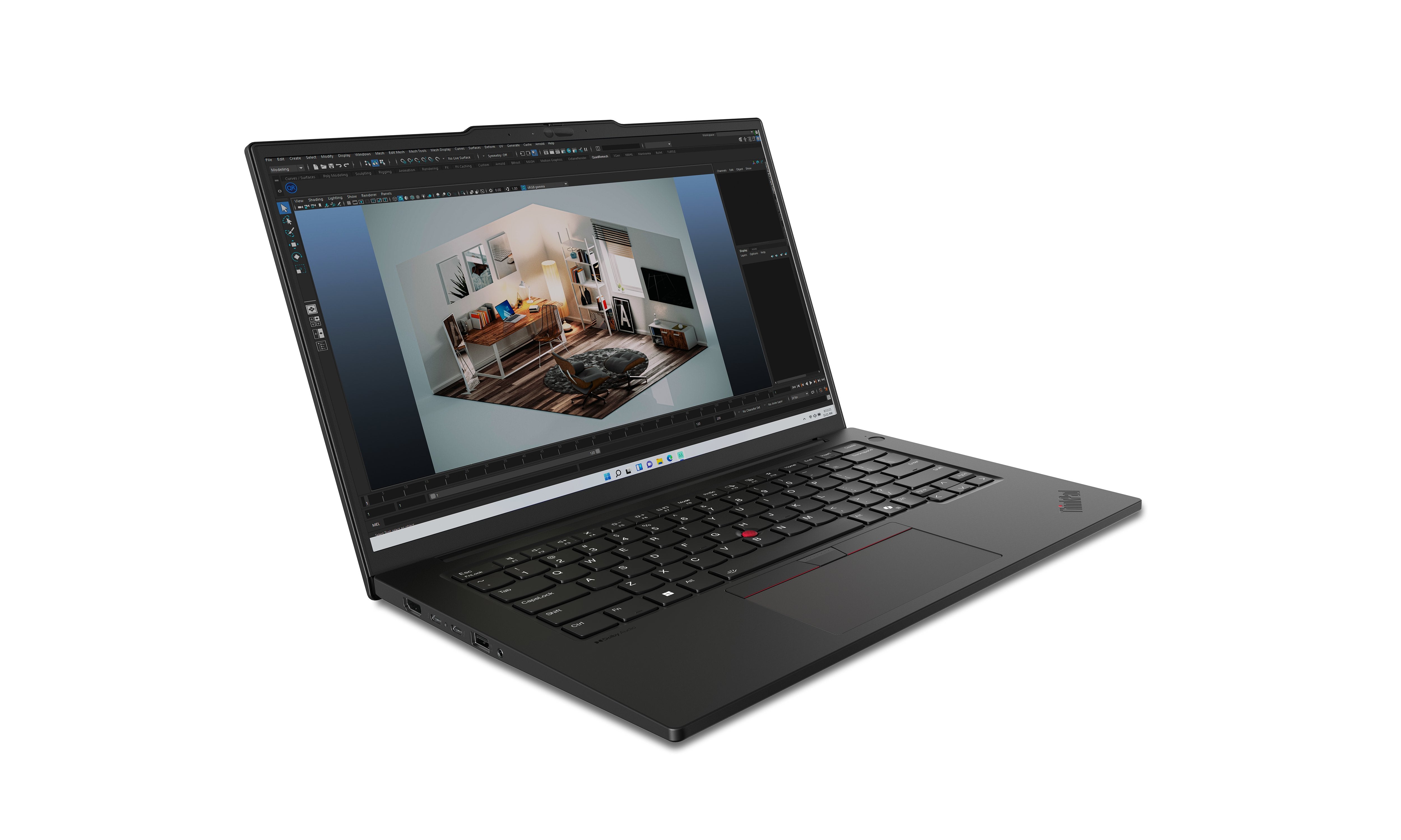 EAN 198153405022 - Lenovo ThinkPad P14s Gen 5 (Intel) Intel Core Ultra 7 155H Portátil 36,8 cm (14.5") WUXGA 32 GB DDR5-SDRAM imagen 3