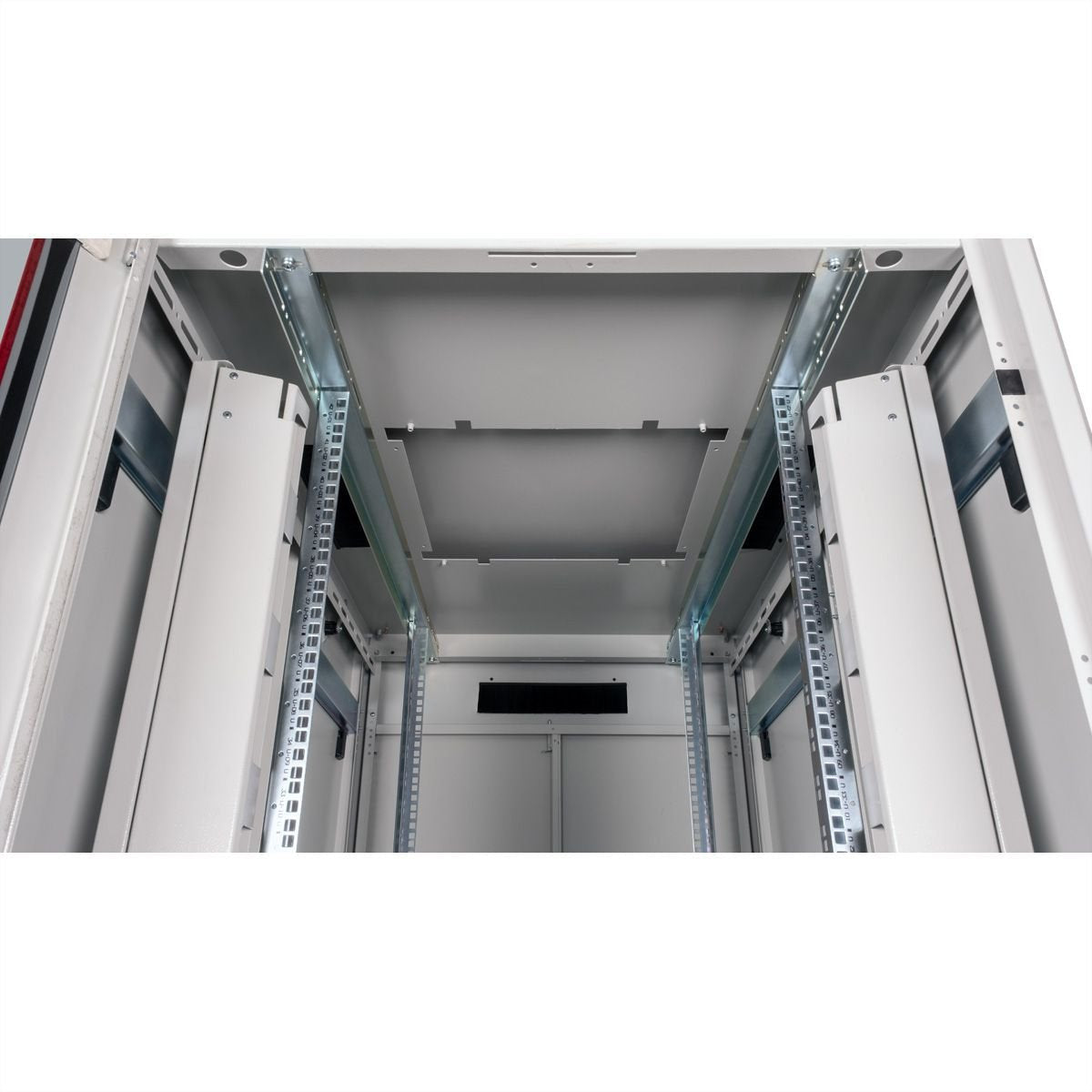 Roline 19-Zoll Netzwerkschrank Pro 42 He, 800x1200 Bxt Glastr Grau
