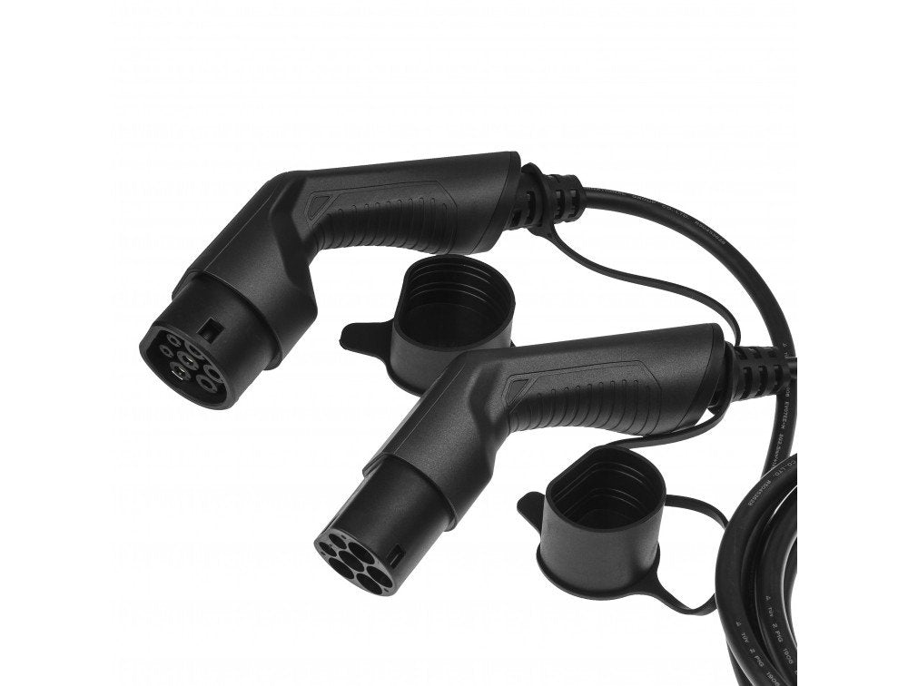 Green Cell Ev13 Cable De Carga Para Vehículo Eléctrico Negro Type 2 1 5 M