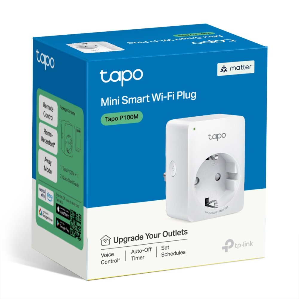 Tp-Link Toma W-Lan Tapo P100m / Tapo P100m Blanco