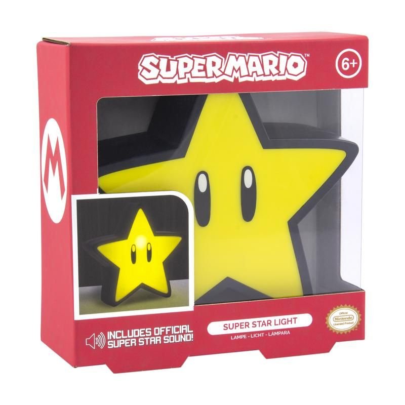 Lampara Super Estrella Super Mario Bros Nintendo
