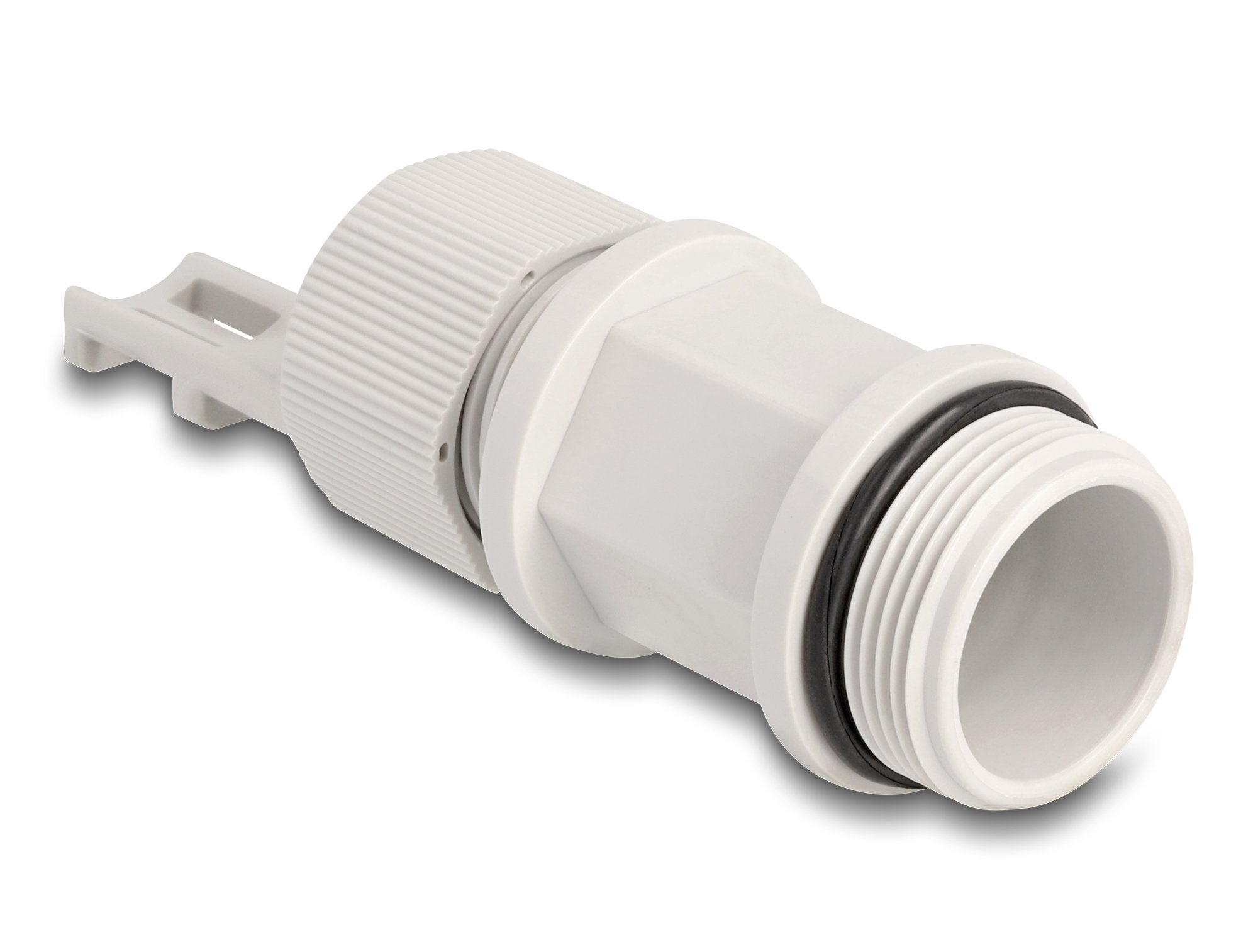 Delock 60657 Prensacables M28 Con Cierre De Bridas Gris