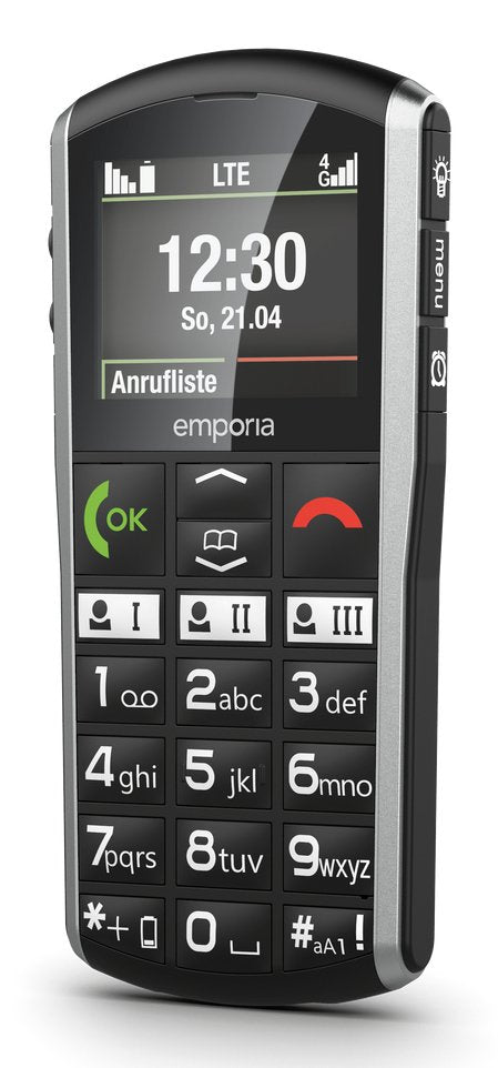 Emporia Emporiasimplicity (V27), Lte/4g, (V4), Móvil Con Teclas Grandes, Negro