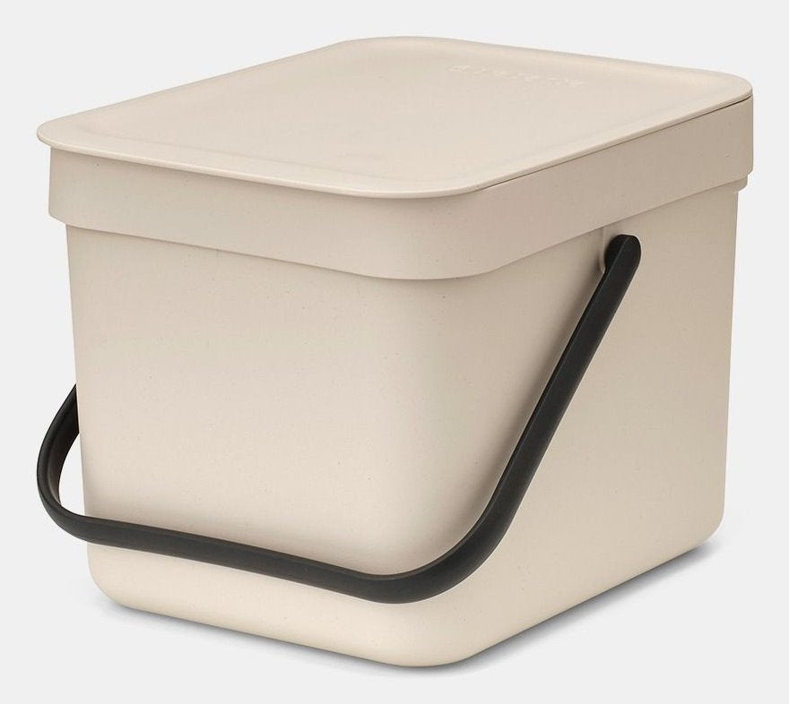 Brabantia Sort & Go Abfallbehäl. Soft Beige 6 L
