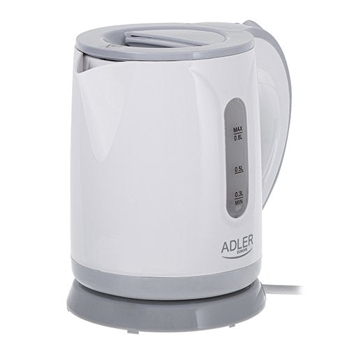 EAN 5903887809184 - Adler AD 1371G tetera eléctrica 0,8 L 800 W Blanco, Gris imagen 2