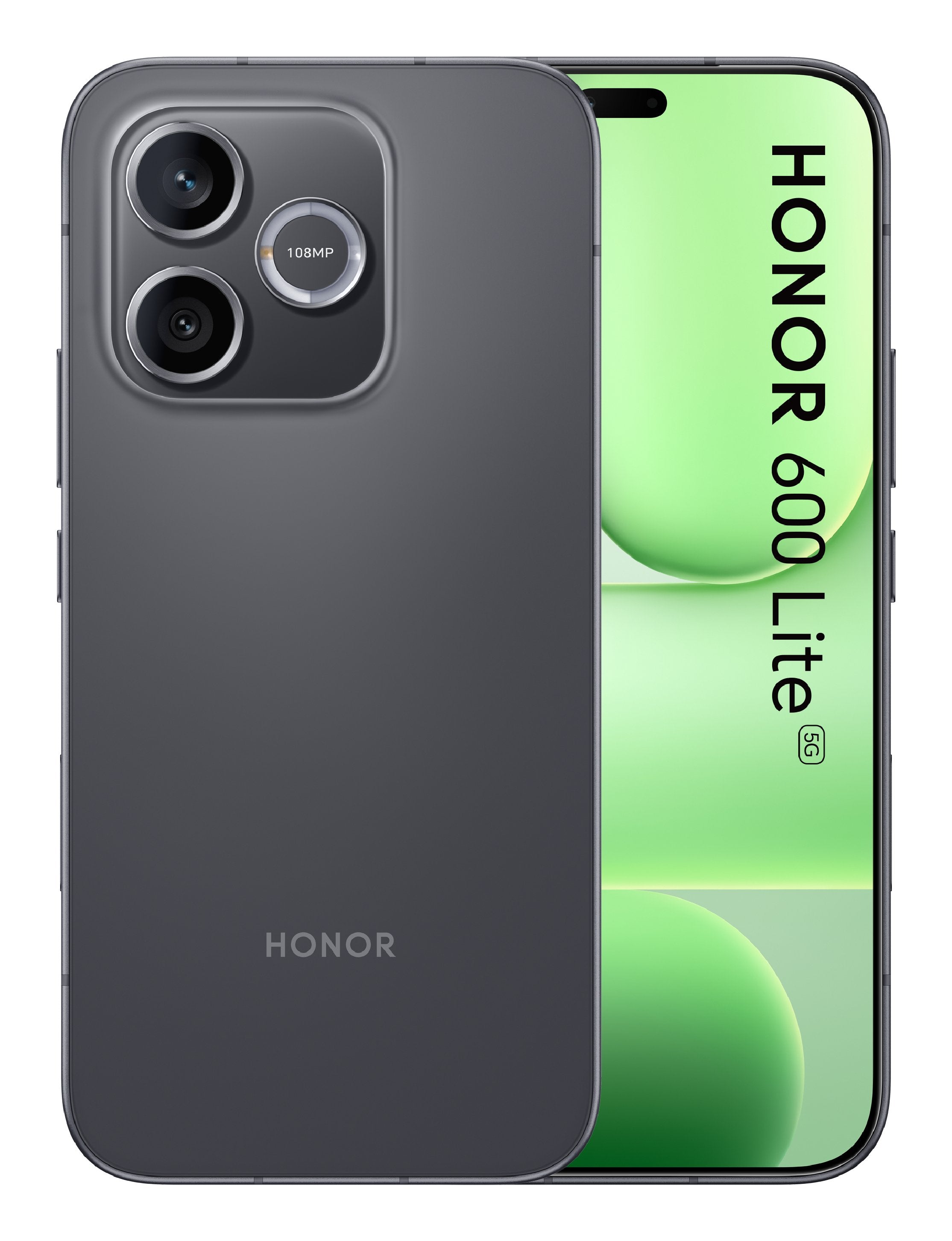 Honor 600 Lite 8+256gb 6.6"5g Velvet Black Ds + Watch 2i Ita