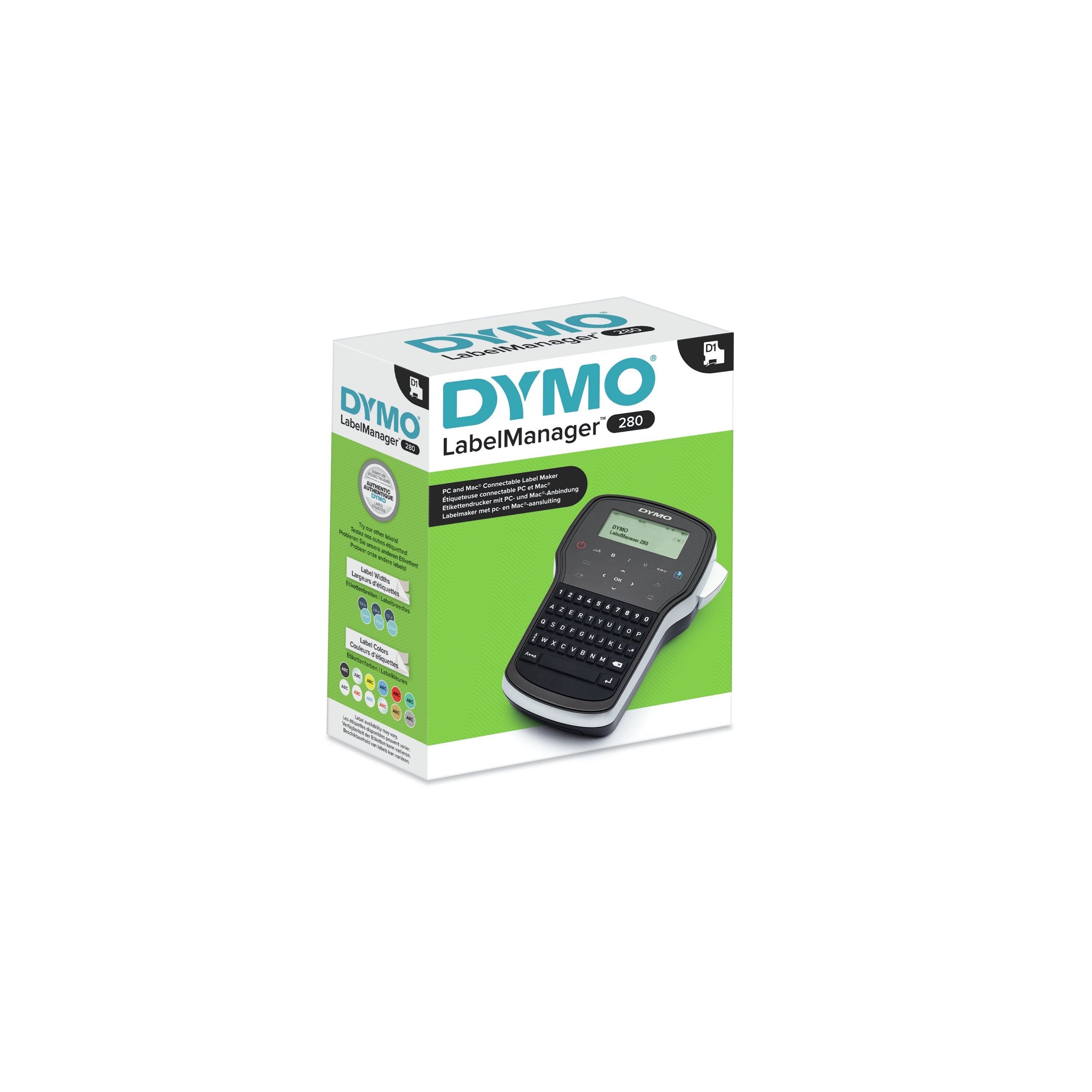 EAN 3501170968956 - DYMO LabelManager 280™ AZY impresora de etiquetas Transferencia térmica 180 x 180 DPI 15 mm/s D1 imagen 3