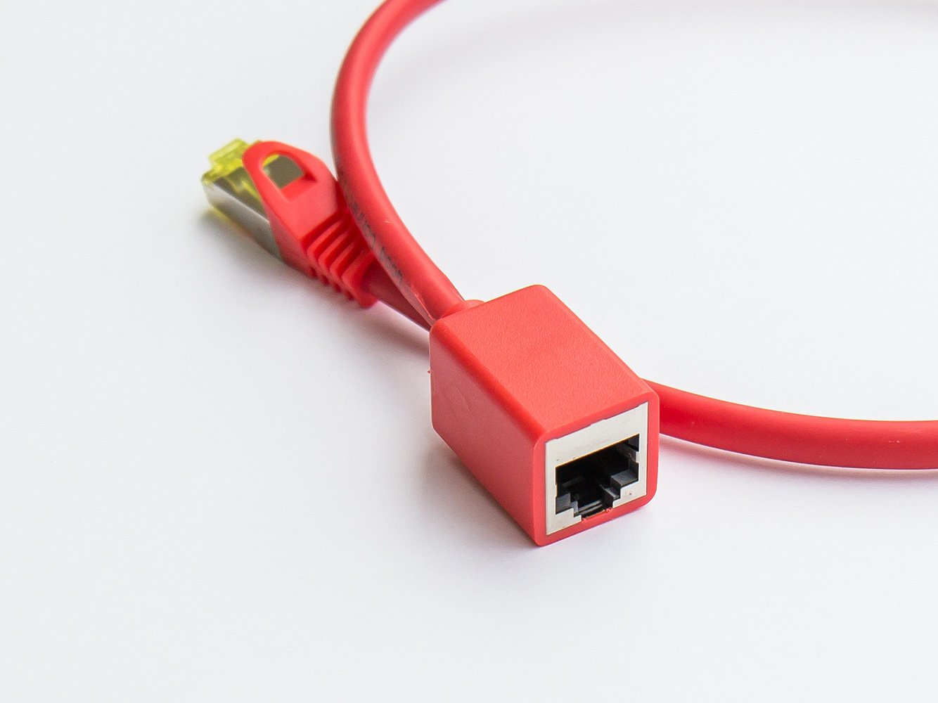 EAN 4014619936236 - Alcasa 8063VR-005R cable de red Rojo 0,5 m Cat6 S/FTP (S-STP) imagen 2