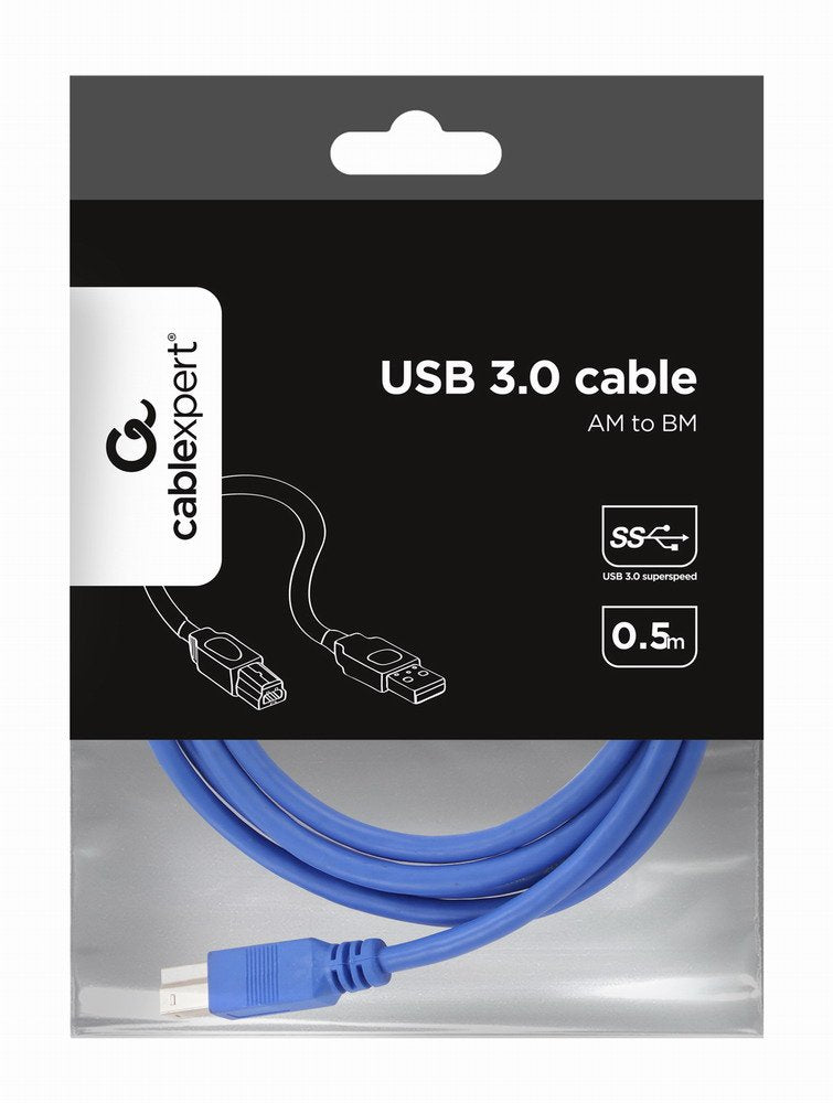EAN 8716309059190 - Gembird CCP-USB3-AMBM-6 cable USB 1,83 m USB A USB B Azul imagen 4