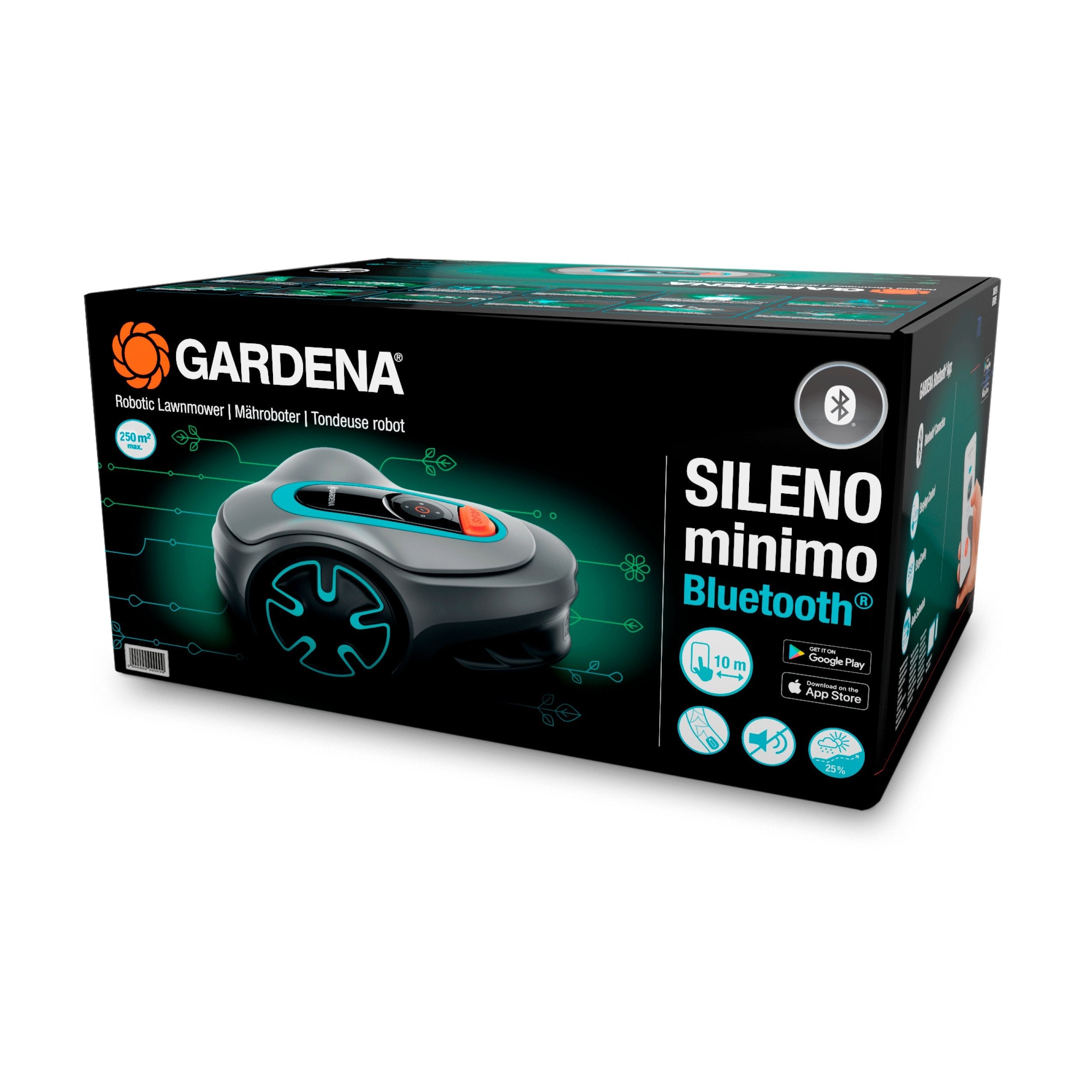Robot Cortacésped Sileno Para Segar Jardines 15201-34 Gardena