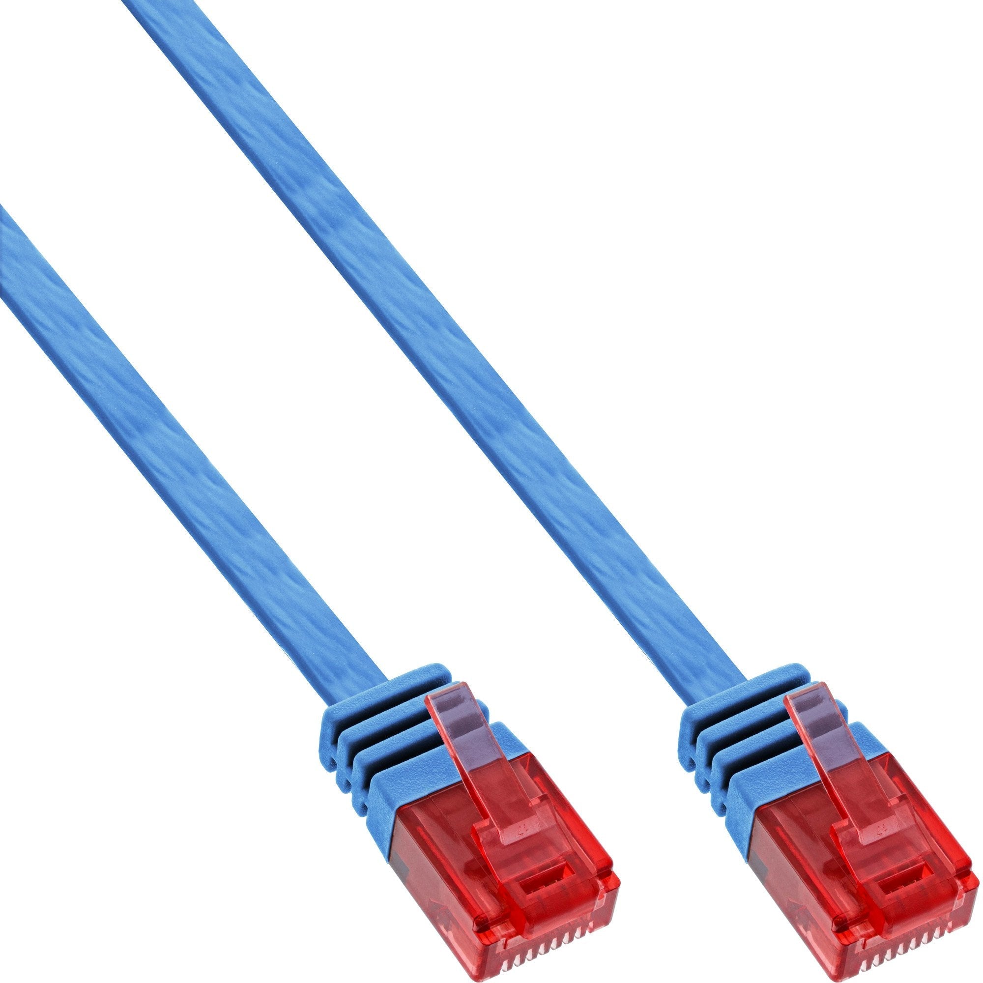Inline Flat Ultraslim Cable De Red U/Utp Cat.6 Gigabit Ready Azul 5m