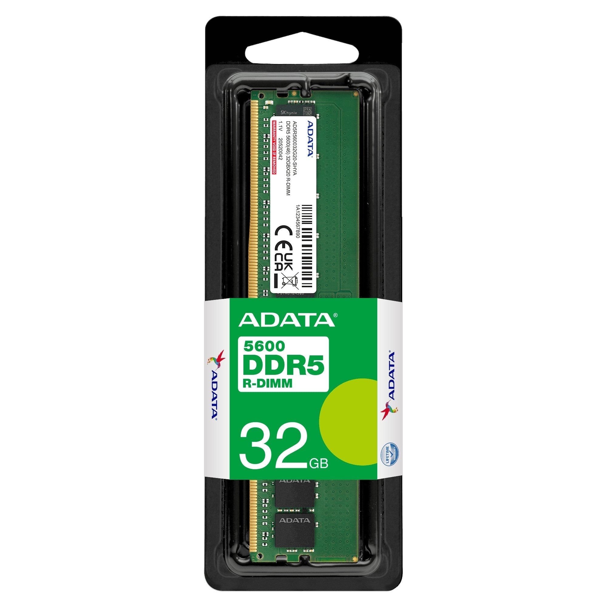Adata Rimm 32gb Ddr5-5600, Ram Ad5r560032g20-Shya Ad5r560032g20-Shya