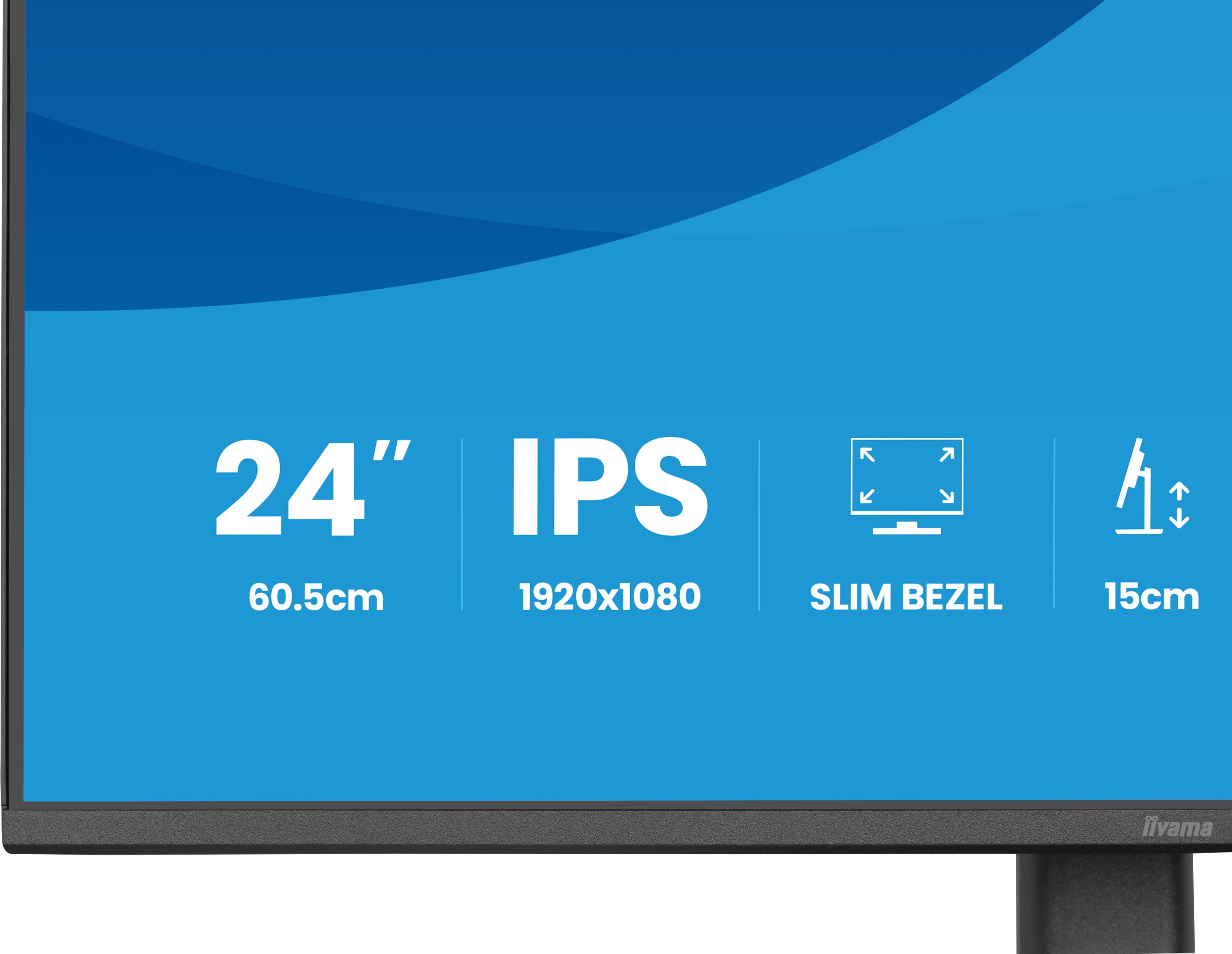 Iiyama 60.5cm 24" Xb2493hsu-B1 16:10 Hdmi+Dp+2xusb Ips