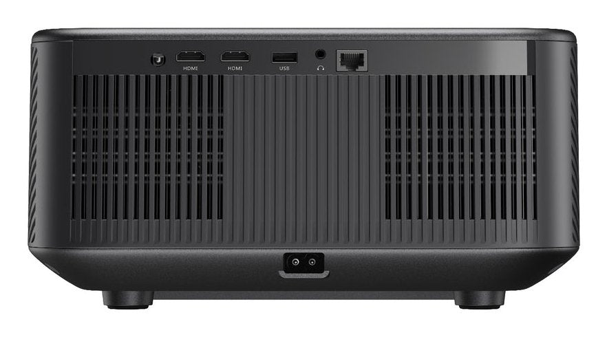 Yaber K3 Smart Projector, 1000 Ansi Lumens, Full Hd 1080p Lcd Projector With 4k Support, Dual Jbl 10w Speakers With Dolby Audio, Google Tv With Netflix And 7000+ Apps, Auto Focus, Auto Keystone Correc
