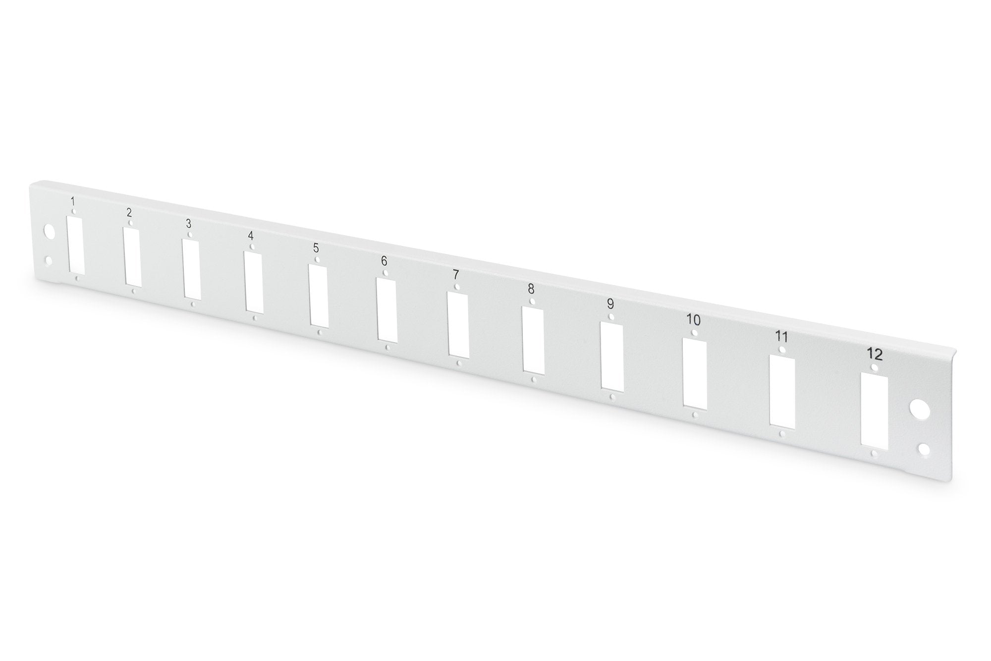 Digitus Panel Frontal Vertical 12 Puertos Sc 1u Gris