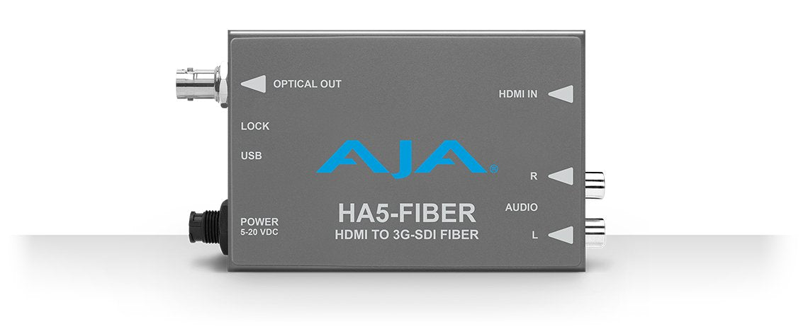 Ha5-Fiber, Active Video Converter, Gris,