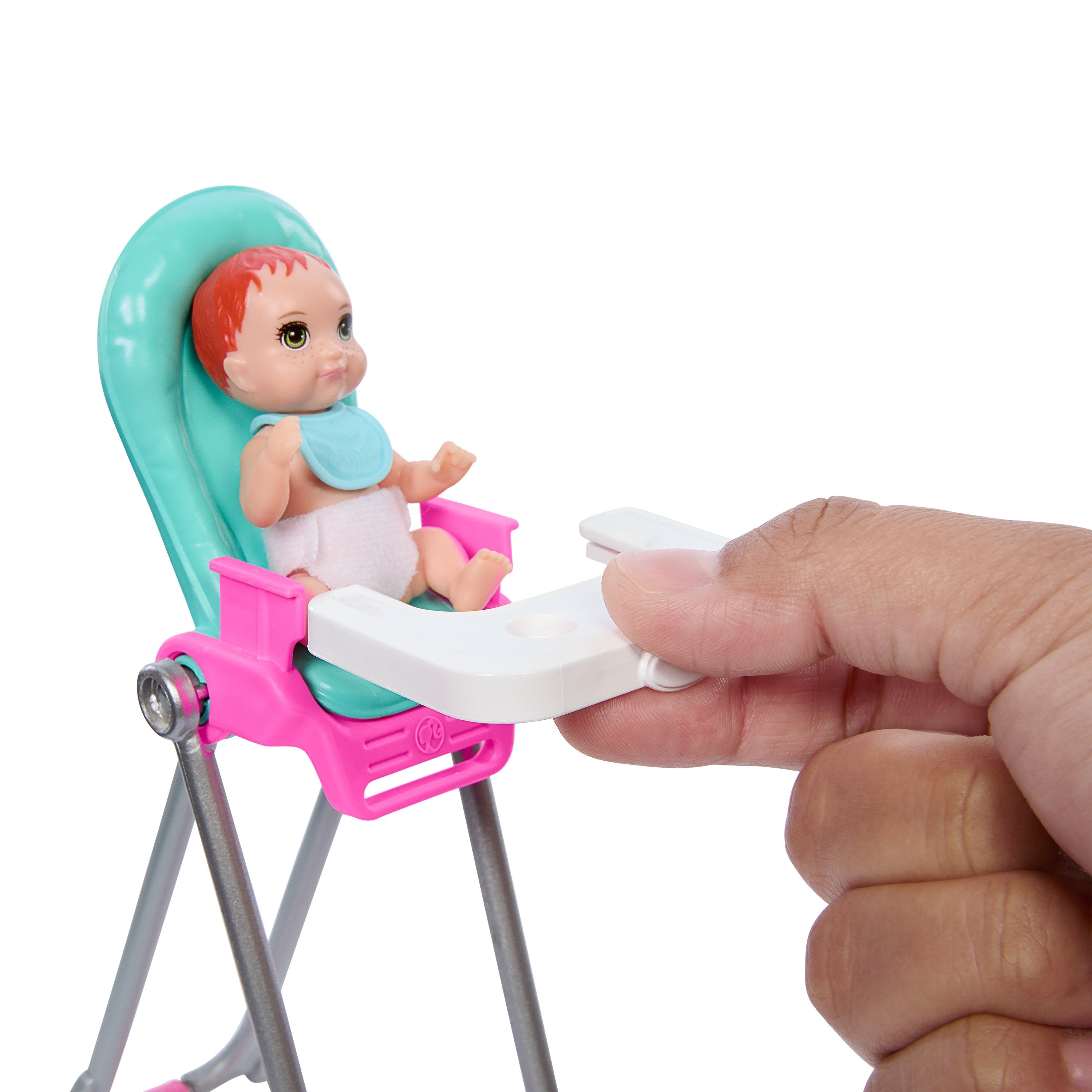 Muñeca Mattel Barbie Family & Friends New Skipper Babysitters Inc Playset