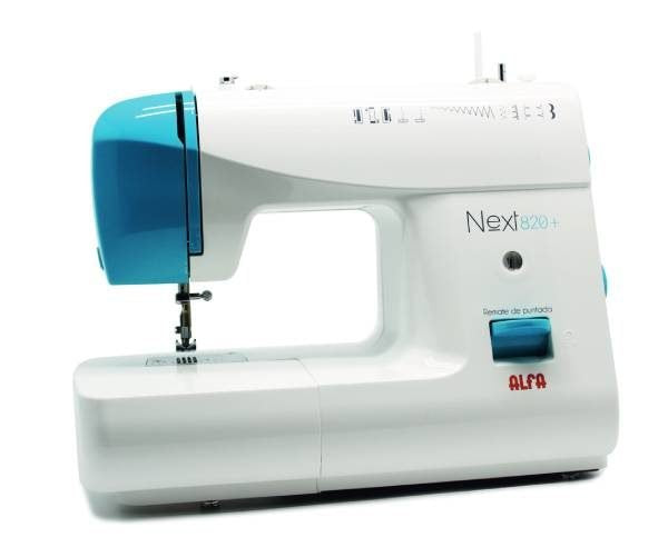 Alfa A082100000. Color Del Producto: Azul Blanco Tipo De Ojal: Paso 4 Longitud De La Puntada: 0 - 4 Mm. Tipo De Fuente De Alimentación: Mecánico