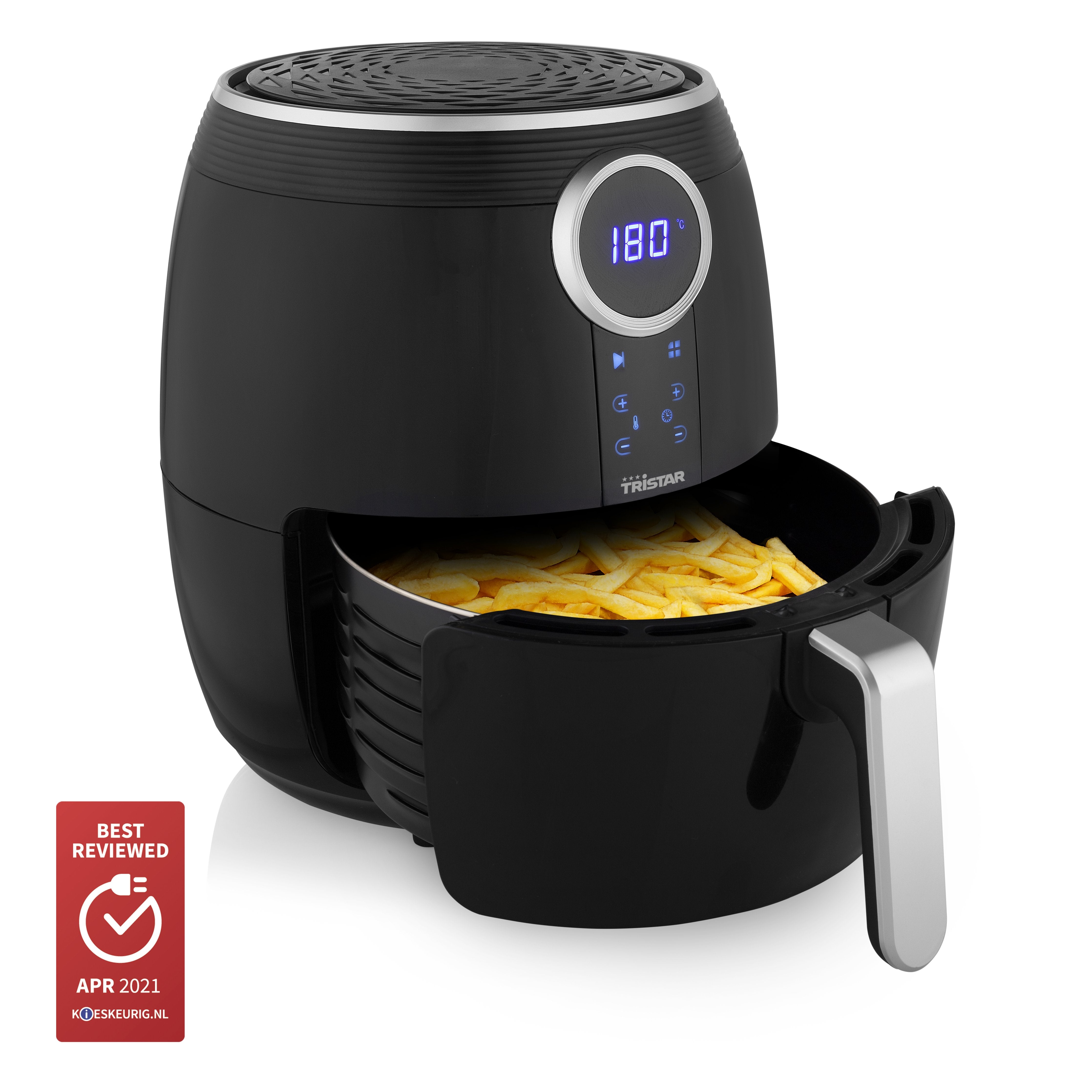 Freidora Por Aire Sin Aceite Tristar Crispy Fryer Fr-6956 1500w Capacidad 4.5l