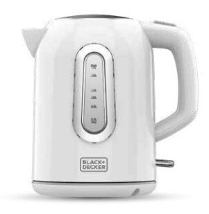 EAN 8432406580084 - Black & Decker BXKE2204E tetera eléctrica 1,7 L 2200 W Blanco imagen 1