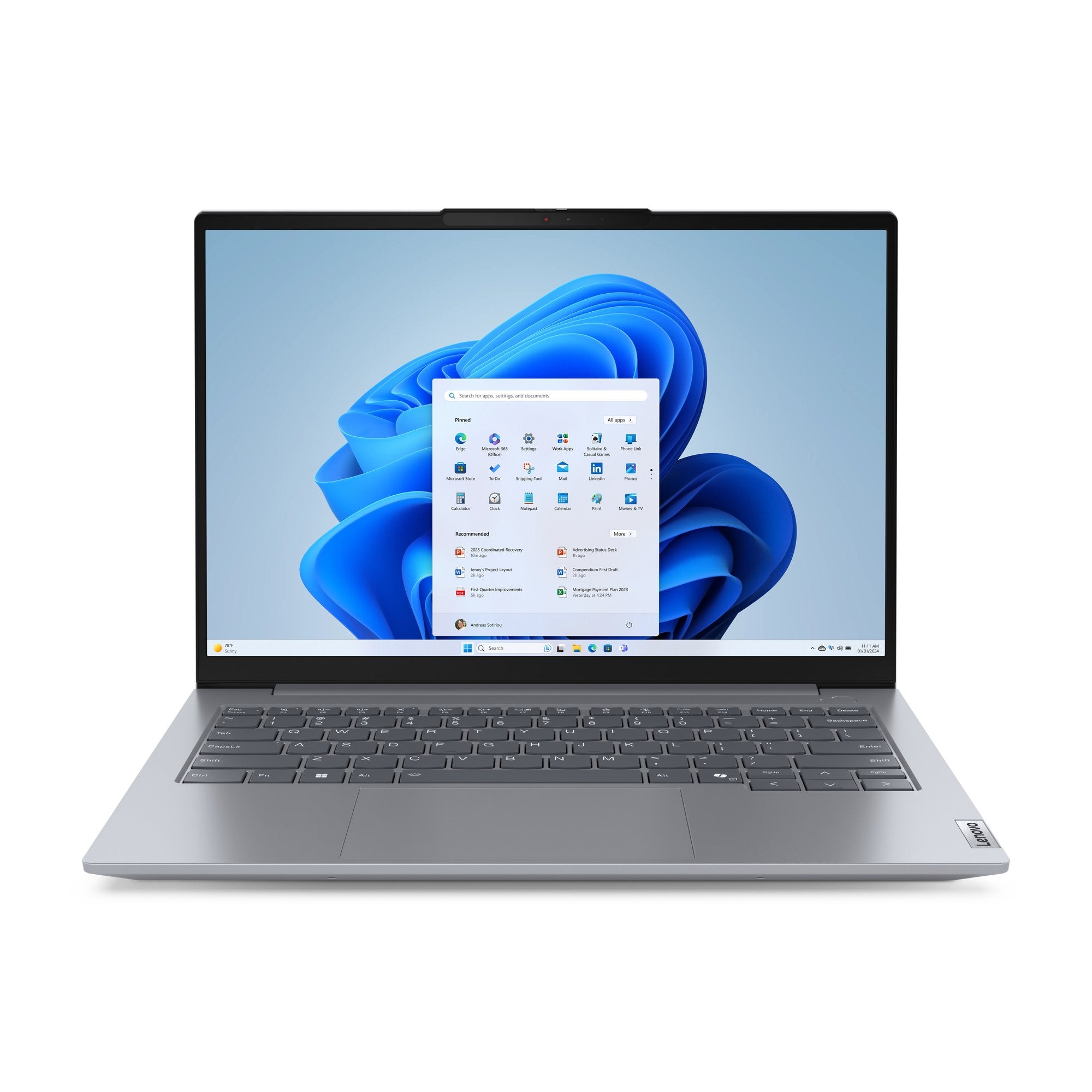 EAN 0198158589550 - Lenovo ThinkBook 14 G7 ARP AMD Ryzen™ 7 7735HS Portátil 35,6 cm (14") WUXGA 32 GB DDR5-SDRAM 1 TB SSD Wi- imagen 1