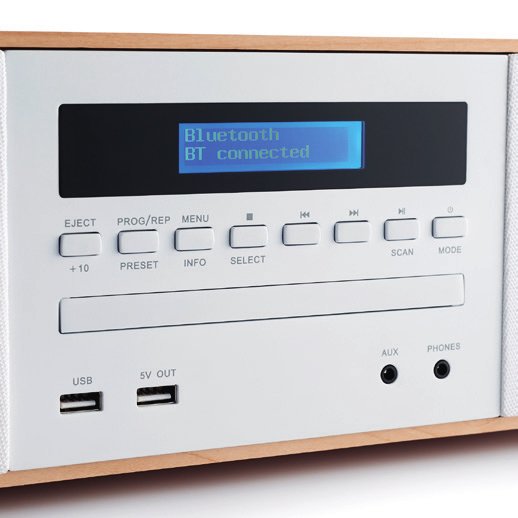 EAN 3499550368215 - Thomson MIC201IBT sistema de audio para el hogar Microcadena de música para uso doméstico 50 W Blanco imagen 4