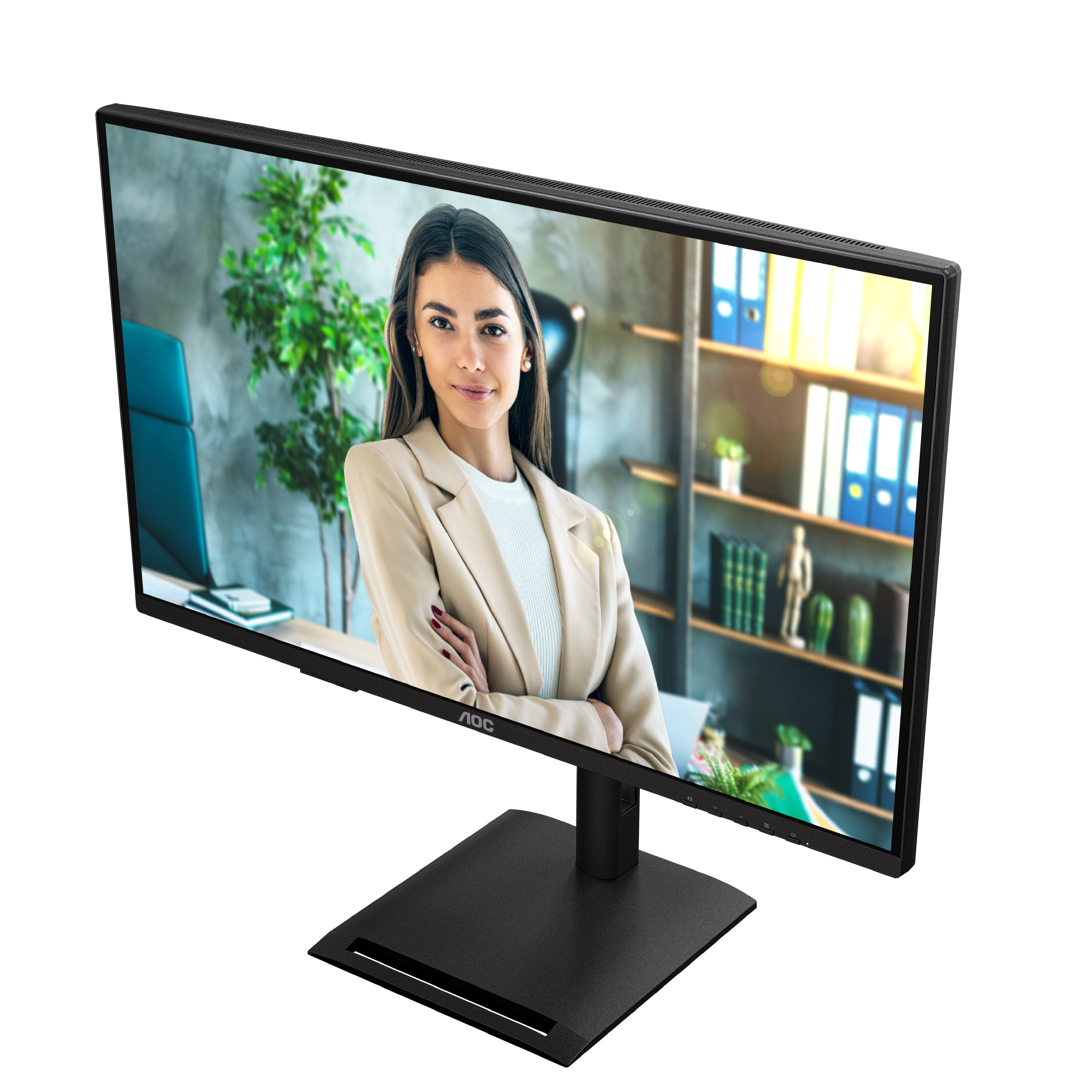 Aoc 68,6cm 27" Q27p4u 16:09 2xhdmi+Dp+Usb Lift Negro