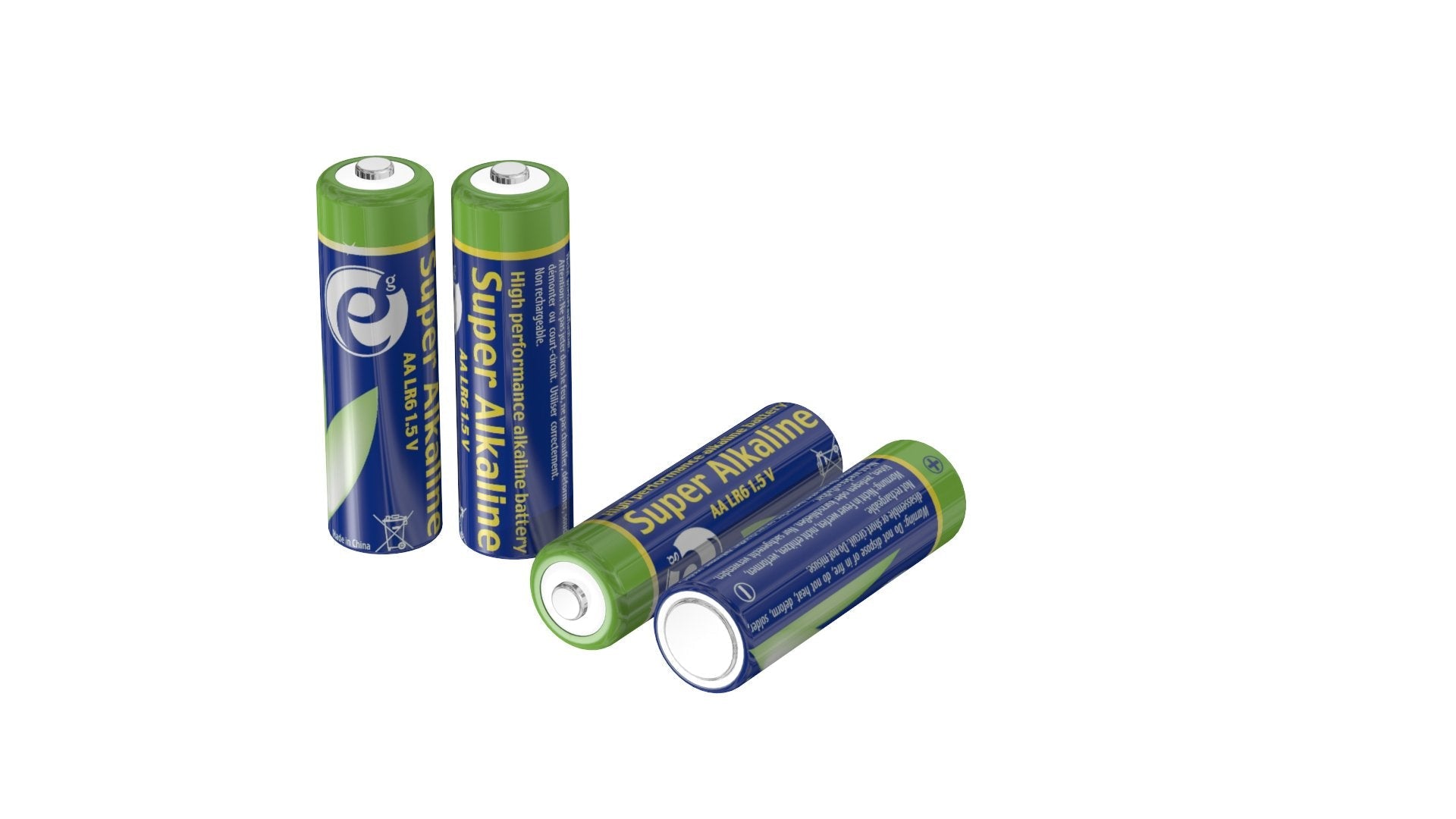 Energenie Alkaline Lr6 Aa Pilas , 4-Pack, Blister