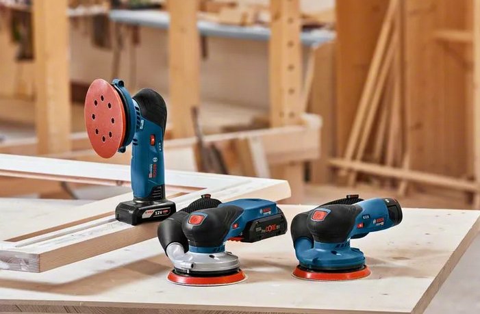 Bosch Lijadora Excéntrica A Batería Gex 18v-125 Professional Solo, 18volt 601372201