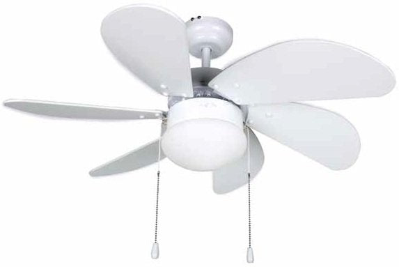 Ventilador De Techo Orbegozo Cp 15076 B 50w 6 Aspas 80cm 3 Velocidades