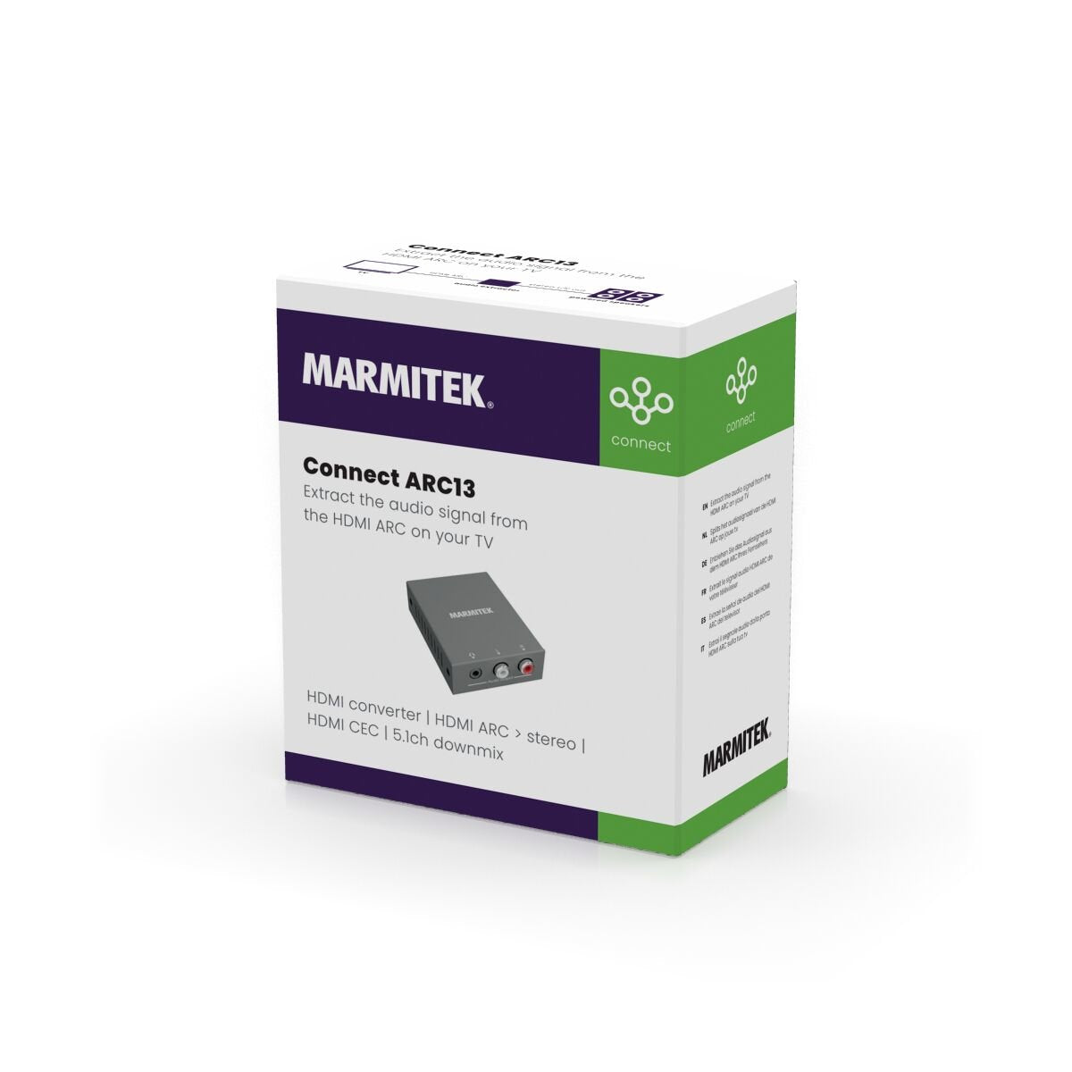 Vogels Marmitek (25008431) Connect Arc13 Hdmi Converter Arc - Stereo / Cec / 5.1 Channel Downmix