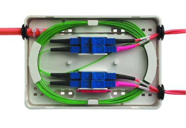 Telegärtner, Caja De Micro Empalme De Fibra Óptica, Incluida