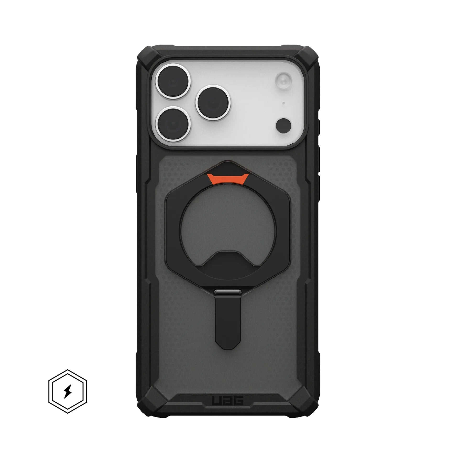 Uag Funda Plasma Xte ??????????????????????????????????????????????????????????????????Negro Naranja Apple Iphone 17 Pro Max