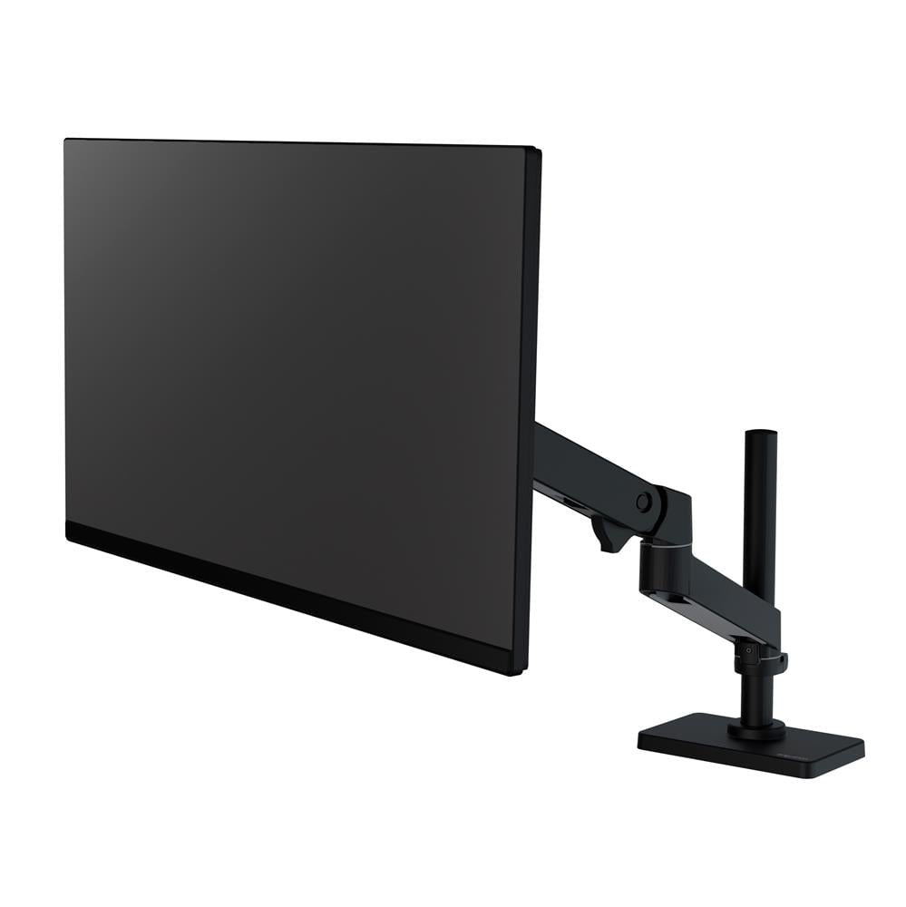 Ergotron Lx Pro - Kit De Montaje (Monitorarm) - Para Lcd-Display - Grommet-Montaje, Alto Mast - Aluminio - Negro - Tamaño De Pantalla: Hasta 86,4 Cm (Hasta 34 Pulgadas)