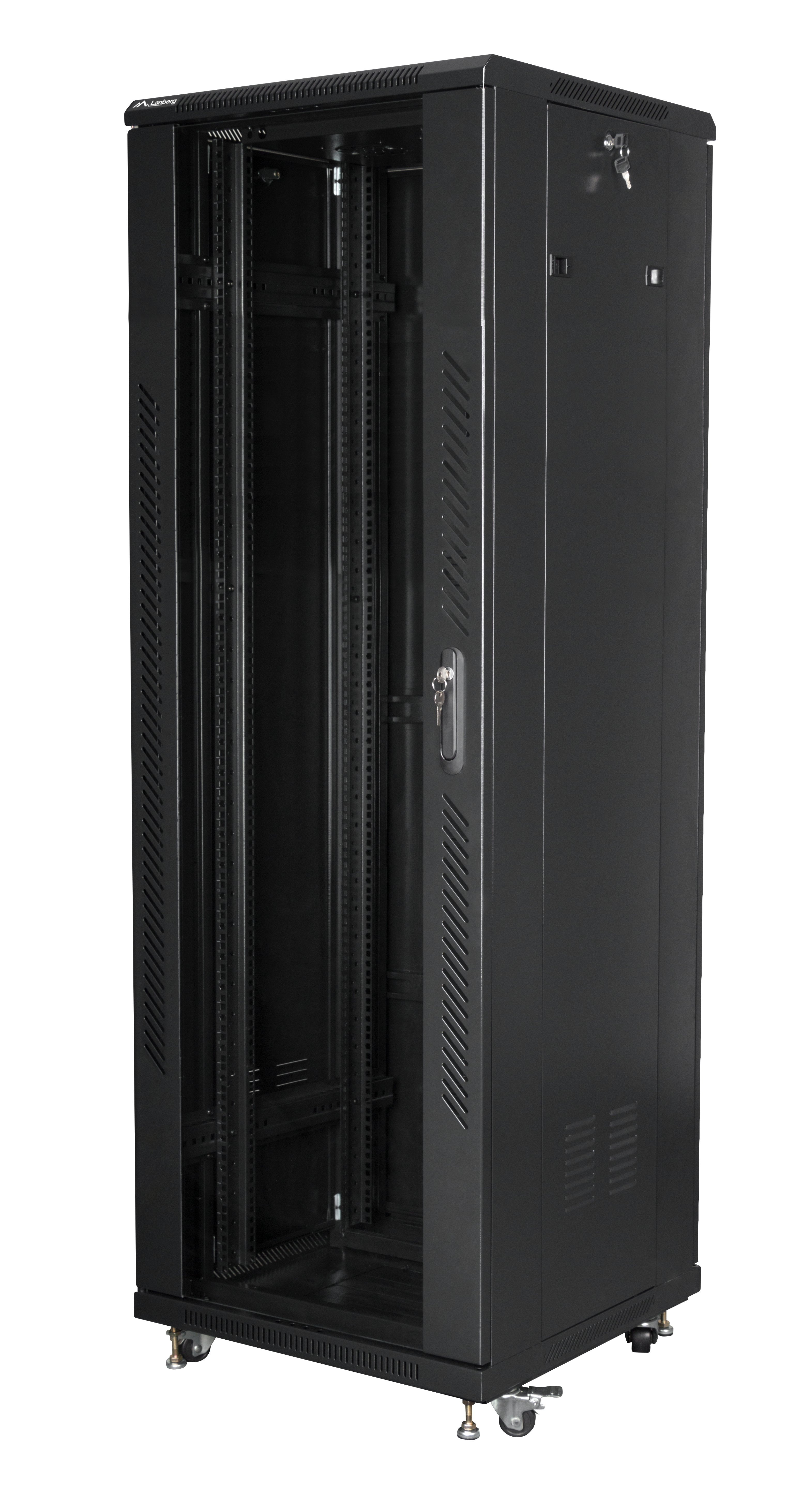 EAN 5901969414967 - Lanberg FF01-6637-12B armario rack 37U Rack o bastidor independiente Negro imagen 1