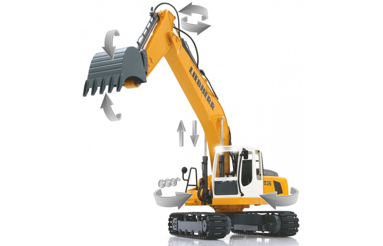 Jamara Liebherr R936 Excavadora Motor Eléctrico 1:20
