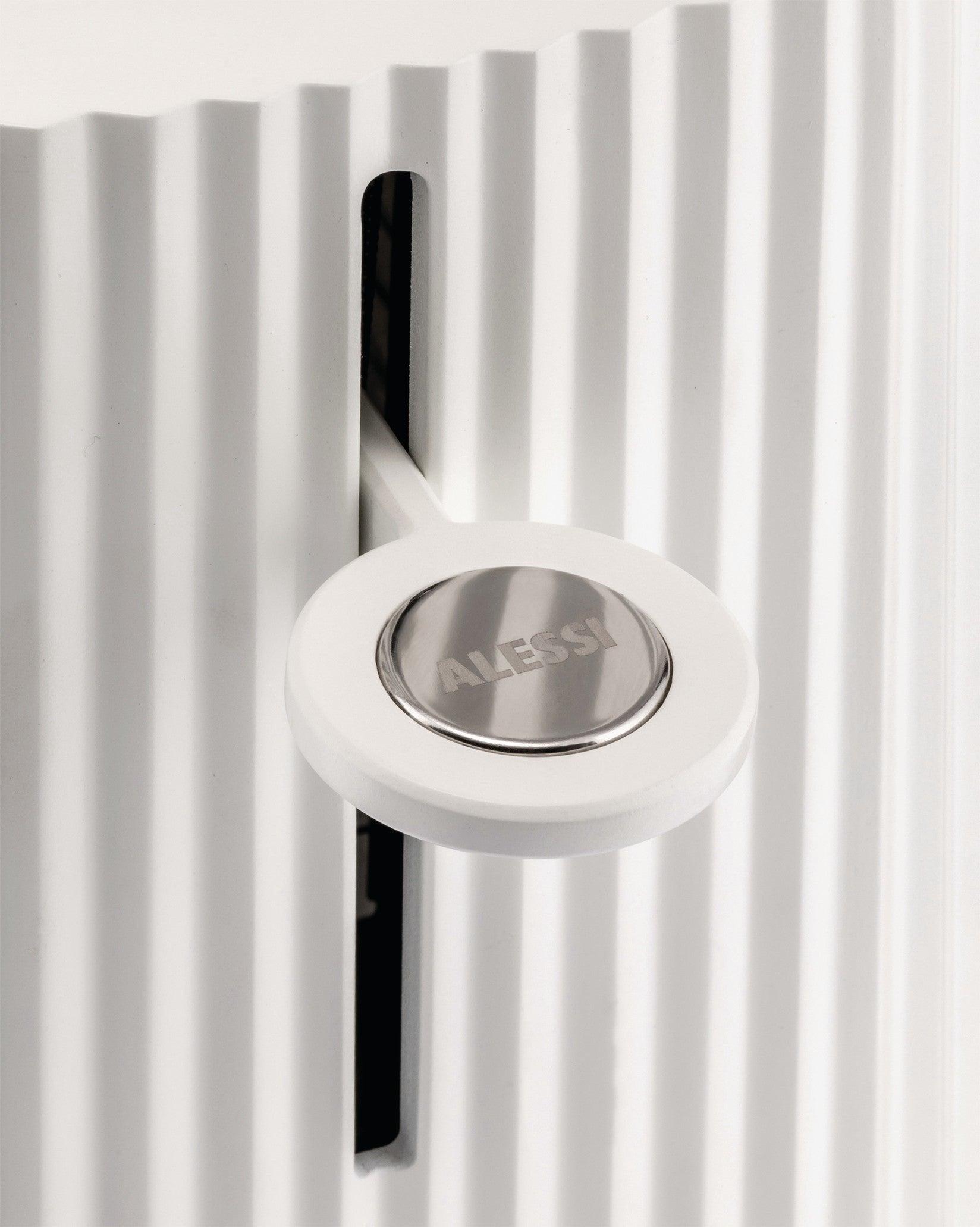 Alessi Plisse Toaster White