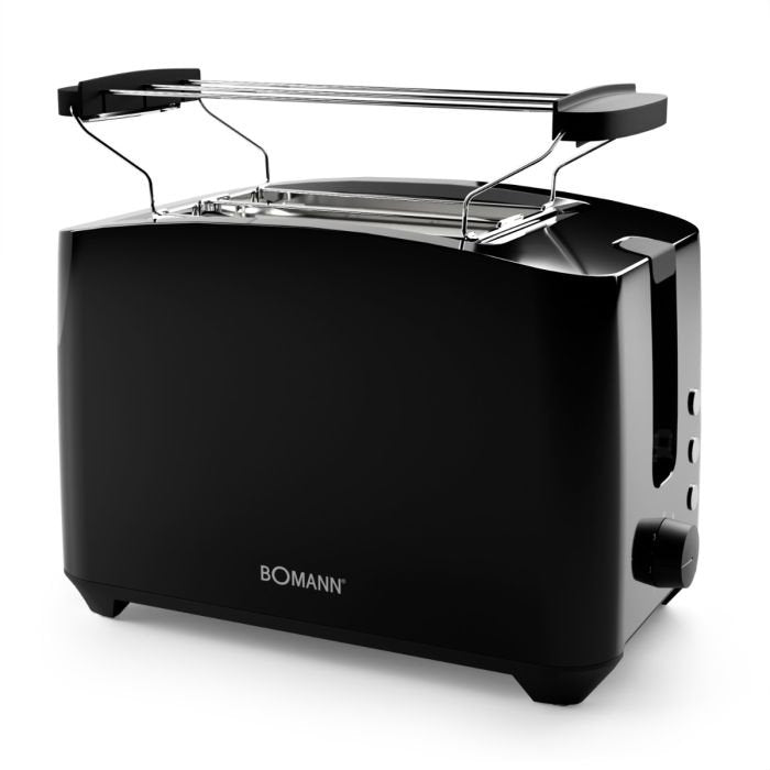 Tostadora 2 Rebanadas Bomann Ta 6065 Cb Negro