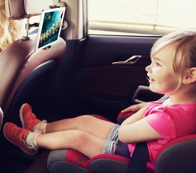 Baseus Soporte Reposacabezas Coche Para Tablets De 4.7 A 12.9"