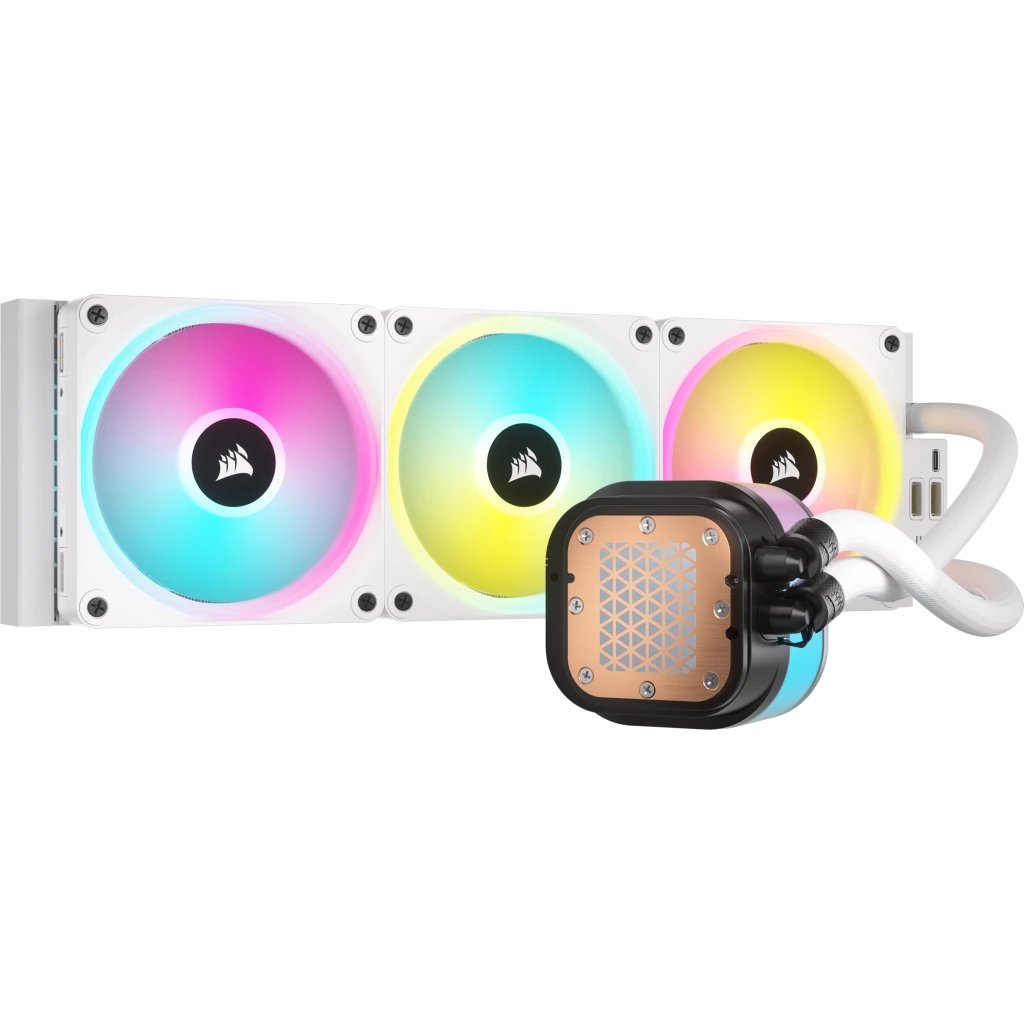 Refrigeración Cooler Corsair Icue H150i Lcd White Cw-9061010-Ww