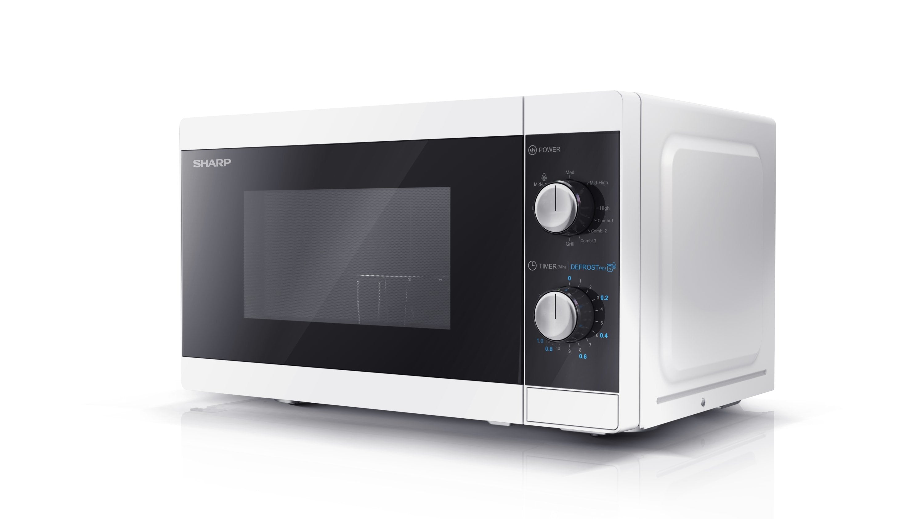 EAN 4974019151915 - Sharp YC-MG01E-W microondas Negro, Blanco Microondas con grill Encimera 20 L 800 W imagen 4