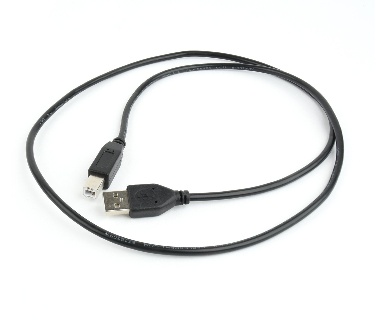 Gembird Ccp-Usb2-Ambm-1m Cable Usb 2.0 Am-Bm, 1m, Negro