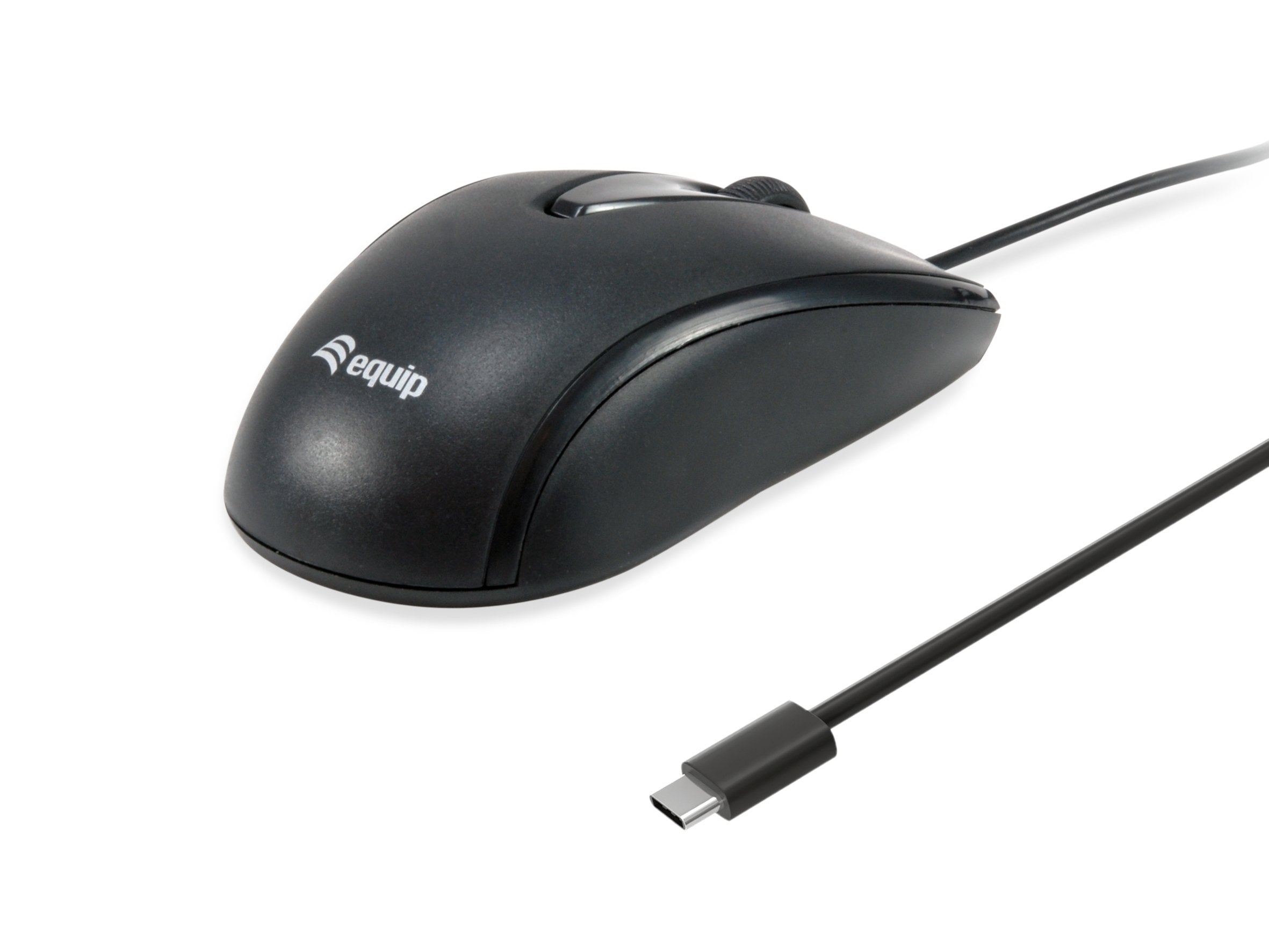 Equip 245116 Ratón Oficina Ambidextro Usb Tipo C Óptico 1200 Dpi