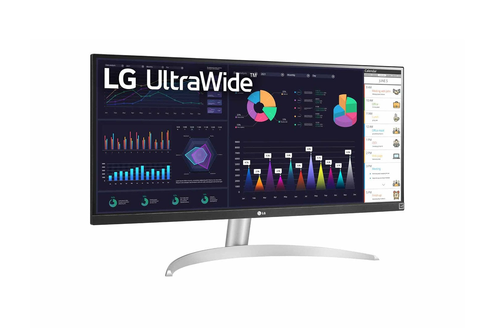 Monitor Lg 29wq600-W 29" Ips 2560x1080 21:9 5ms 250cdm2 Hdmi