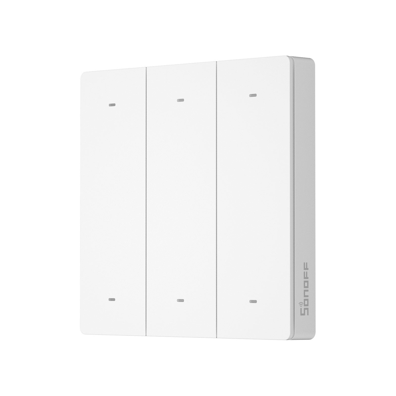 Interruptor  Sonoff R5 6 Botones Blanco  De Pared Inteligente